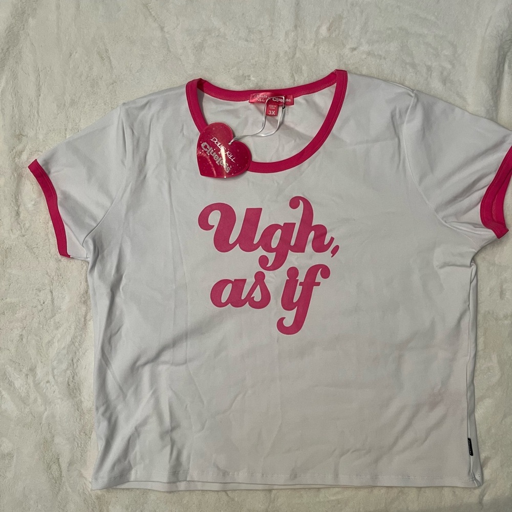 NWT Dolls Kill Clueless Collab Shirt 3x